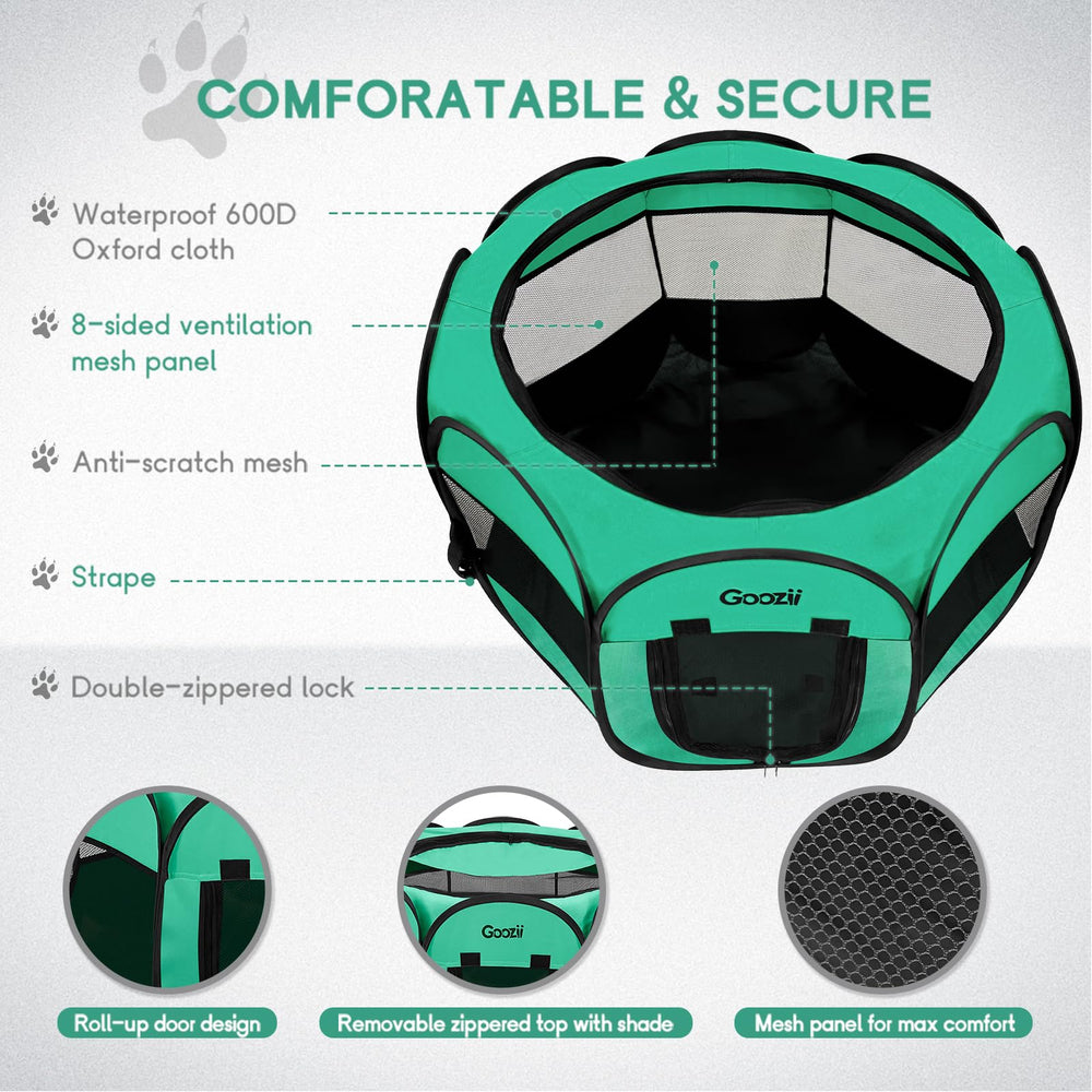 Goozii waterproof Oxford fabric enhances outdoor use and durability