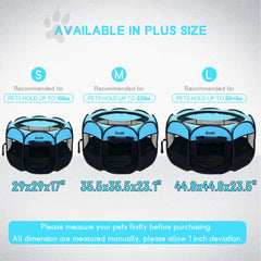 Goozii portable dog playpen easy setup for quick use anywhere