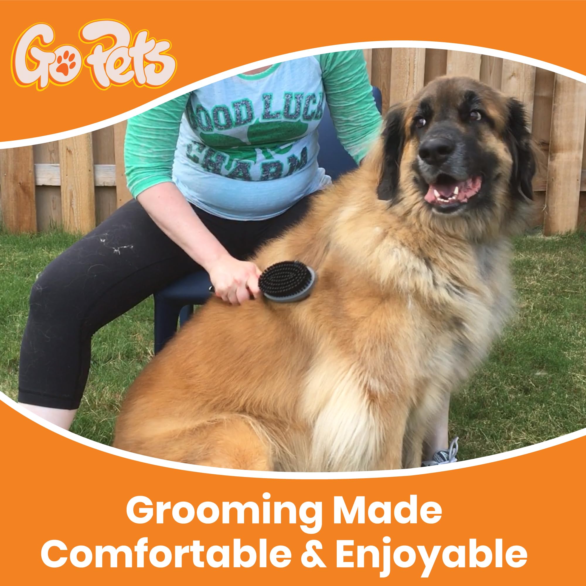 GoPets suitable for all coat types, from short to curly fur
