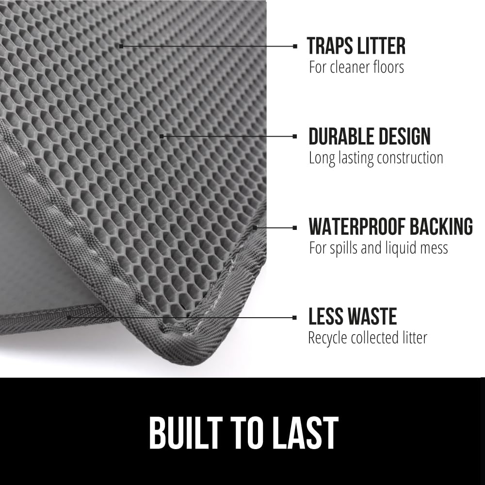 Gorilla Grip: capa interior impermeable que evita filtraciones en el suelo.