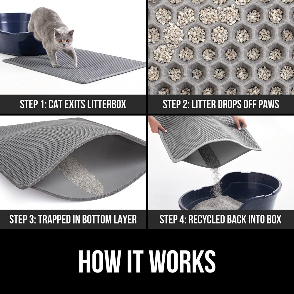 Gorilla Grip: superficie suave para patas, ideal para gatos sensibles.