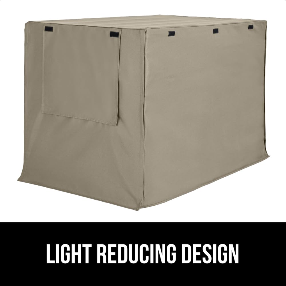 GORILLA GRIP crate cover machine washable fabric cleans easily after adventures.