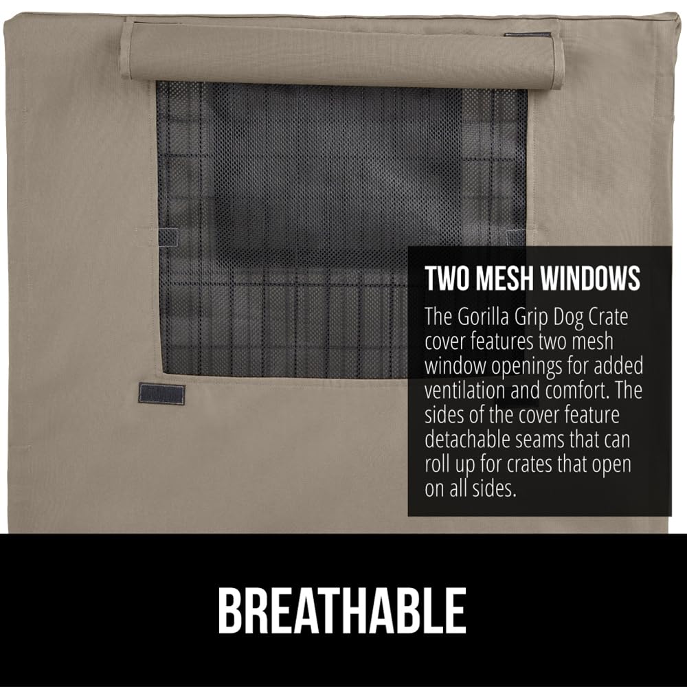 GORILLA GRIP crate cover quick closures keep the cover secure.