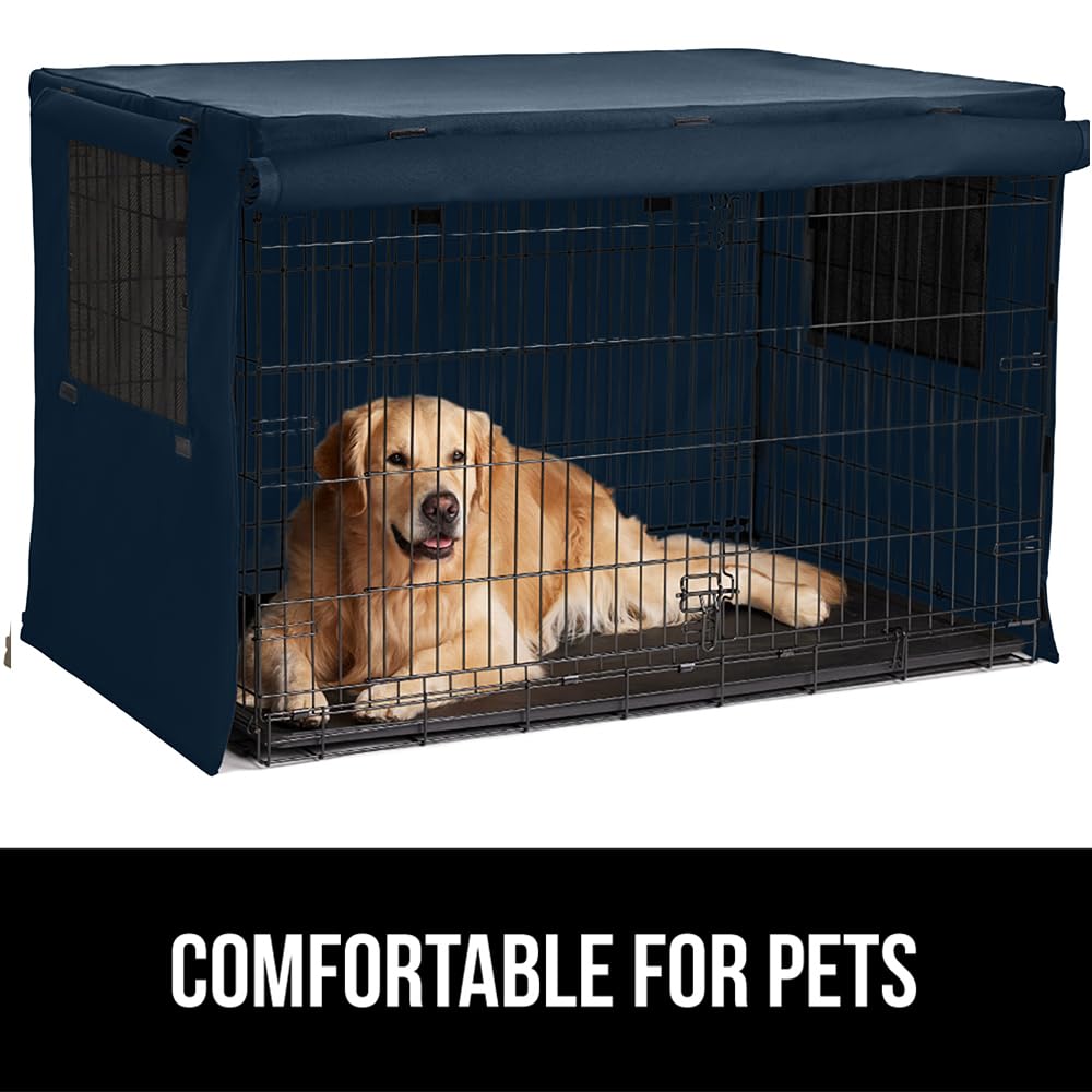 GORILLA GRIP dog crate cover machine washable for easy cleaning