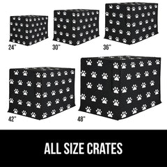 Gorilla Grip dog crate cover mesh windows ensure breathable visibility.