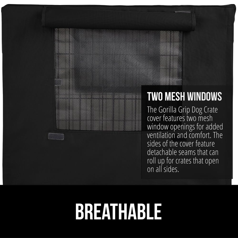 Gorilla Grip secure-fit design stays in place with hook-and-loop fasteners