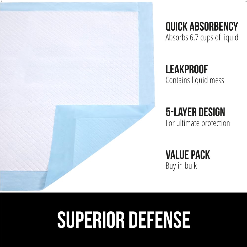 Gorilla Grip Gorilla Guard pads interior layers reveal absorbent core for high moisture