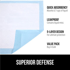 Gorilla Grip Gorilla Guard pads interior layers reveal absorbent core for high moisture