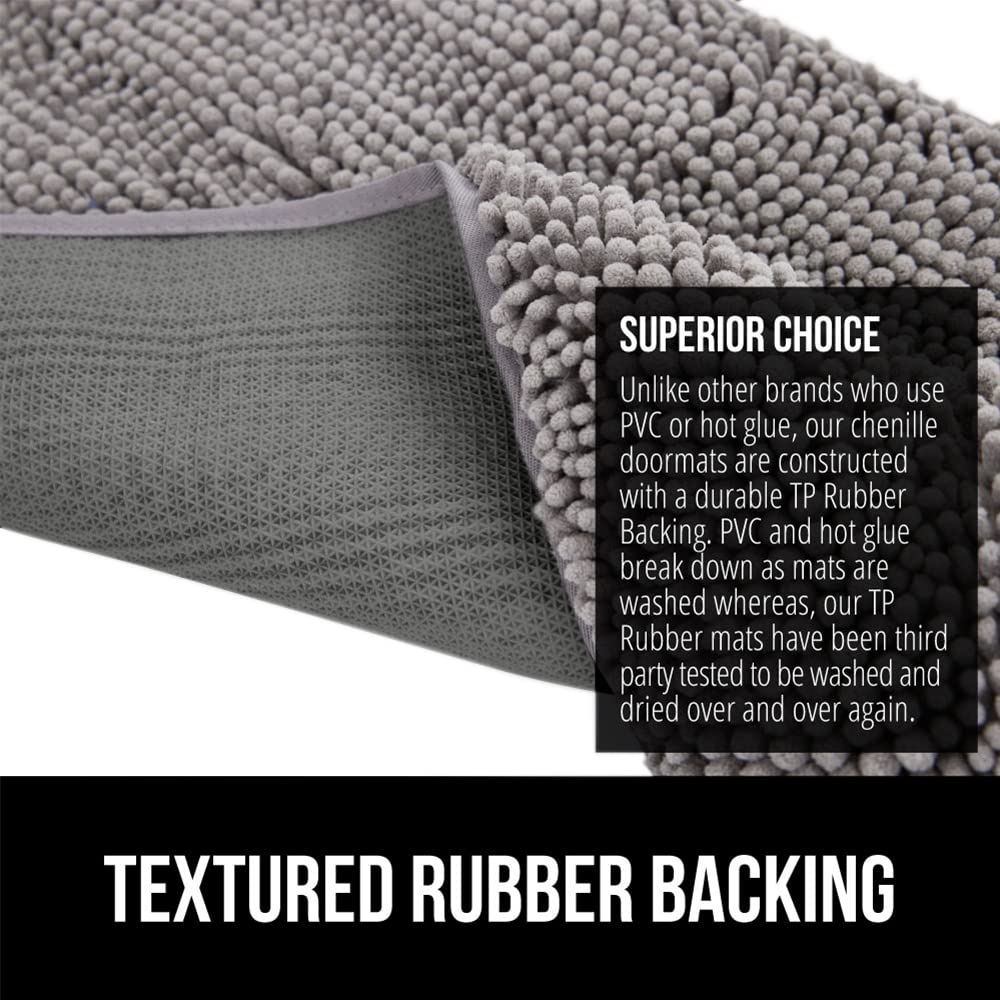 GORILLA GRIP quick dry doormat dries fast after walks and rain