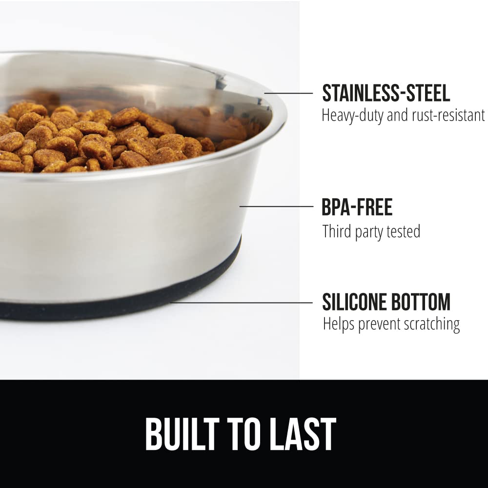 GORILLA GRIP silicone bottom non-slip prevents sliding and floor scratches