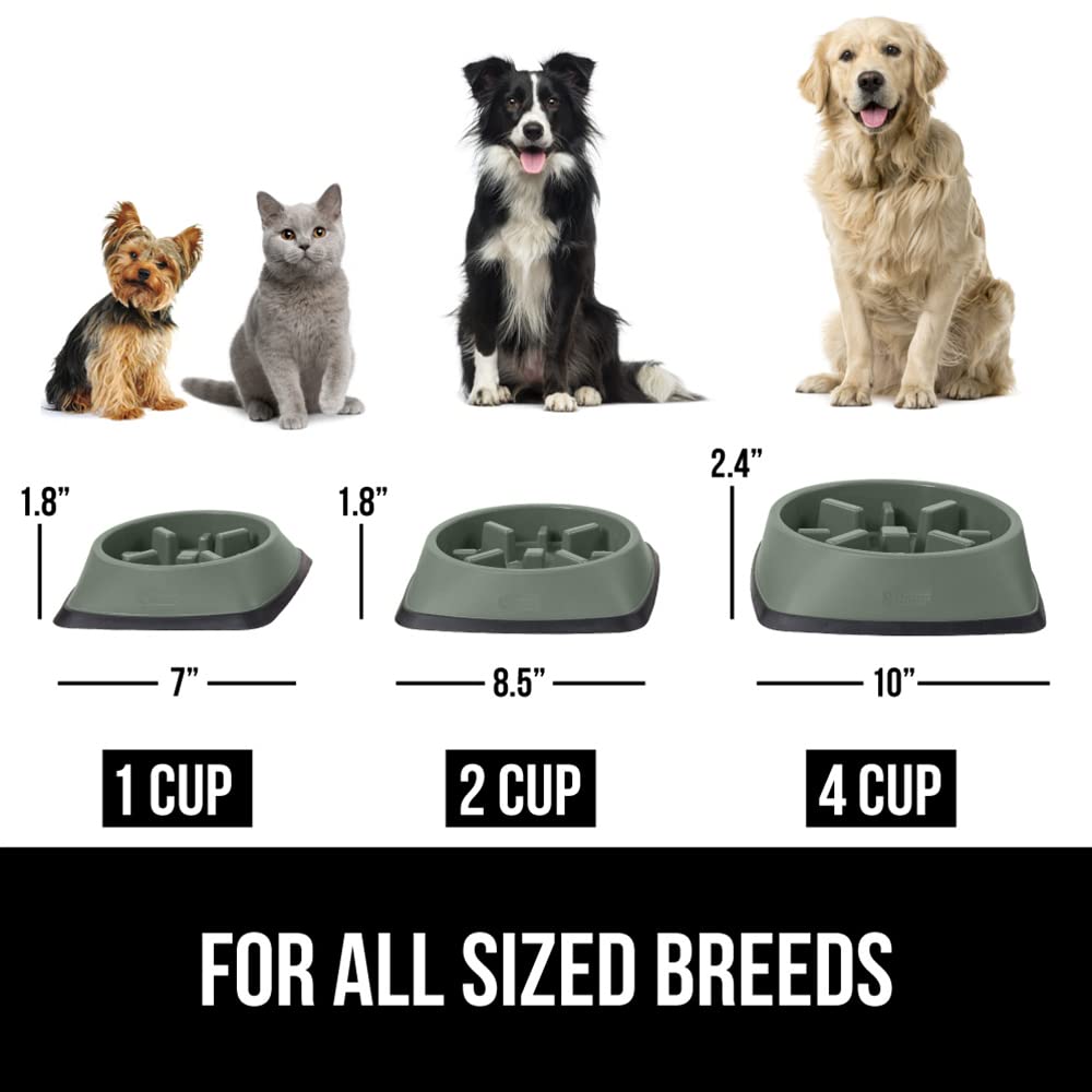 GORILLA GRIP 4-cup capacity bowl with 10x10x2.4 inch dimension