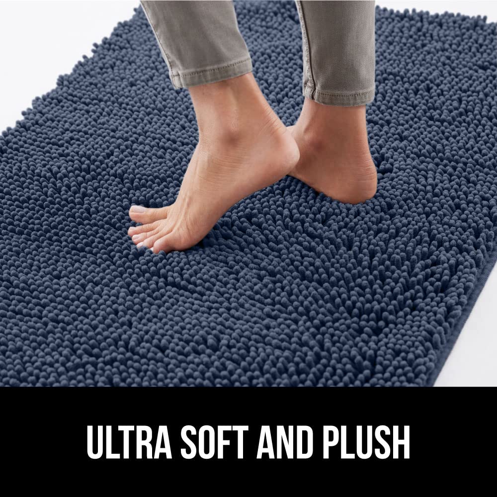 GORILLA GRIP SOAKSTOPPER oversized 70x24 inch mat fits entryways and mud rooms.