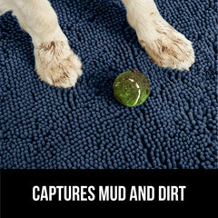 GORILLA GRIP SOAKSTOPPER absorbent layer captures moisture before it reaches floors.