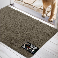 GORILLA GRIP SoakStopper absorbent top layer keeps floors drier after muddy paw traffic.