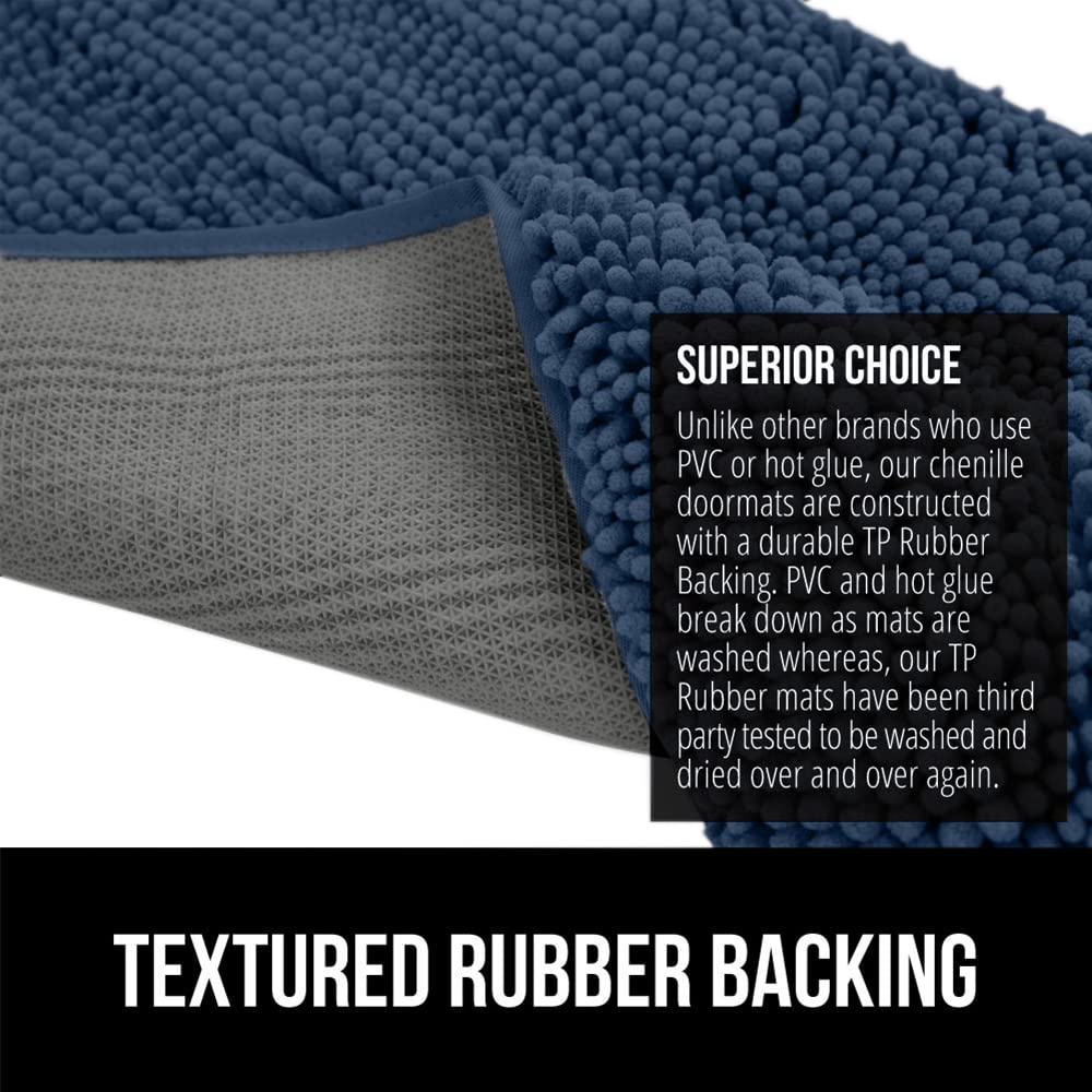 GORILLA GRIP SOAKSTOPPER machine-washable design simplifies cleaning after muddy days.
