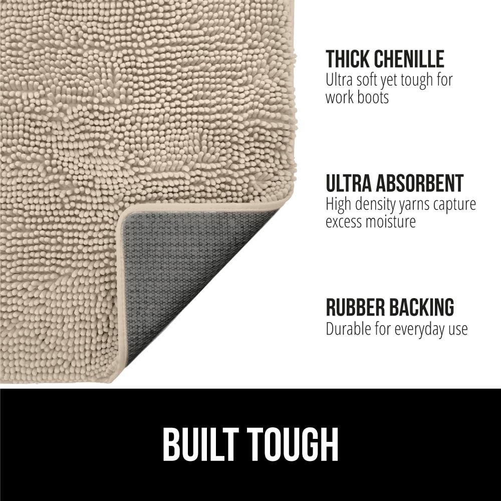 Gorilla Grip SoakStopper captures muddy paw debris, preventing indoor mess.