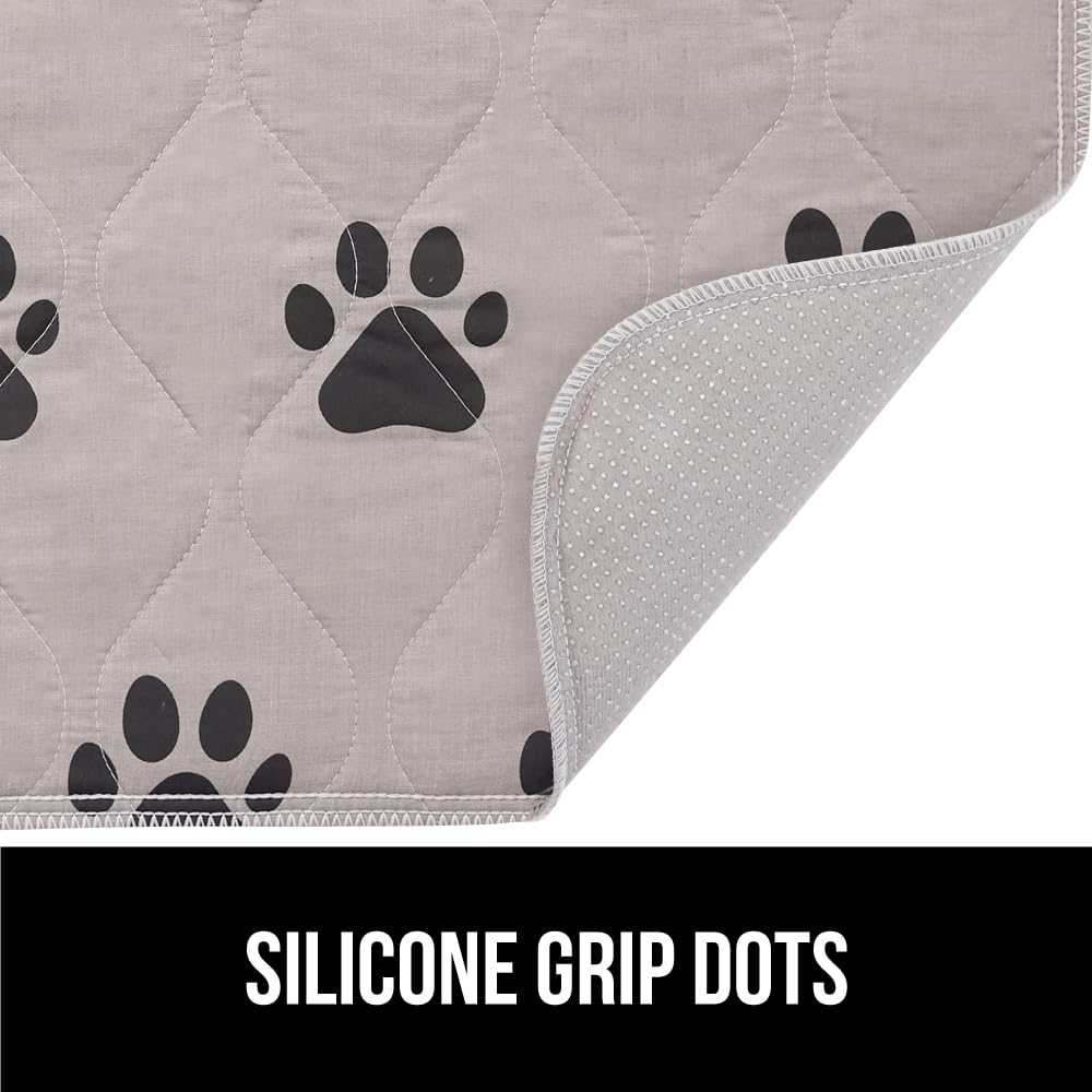 GORILLA GRIP washable puppy pads silicone grip dots prevent sliding
