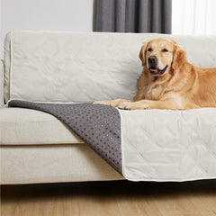 GORILLA GRIP waterproof bed cover for dogs 82x68 protects furniture from spills.