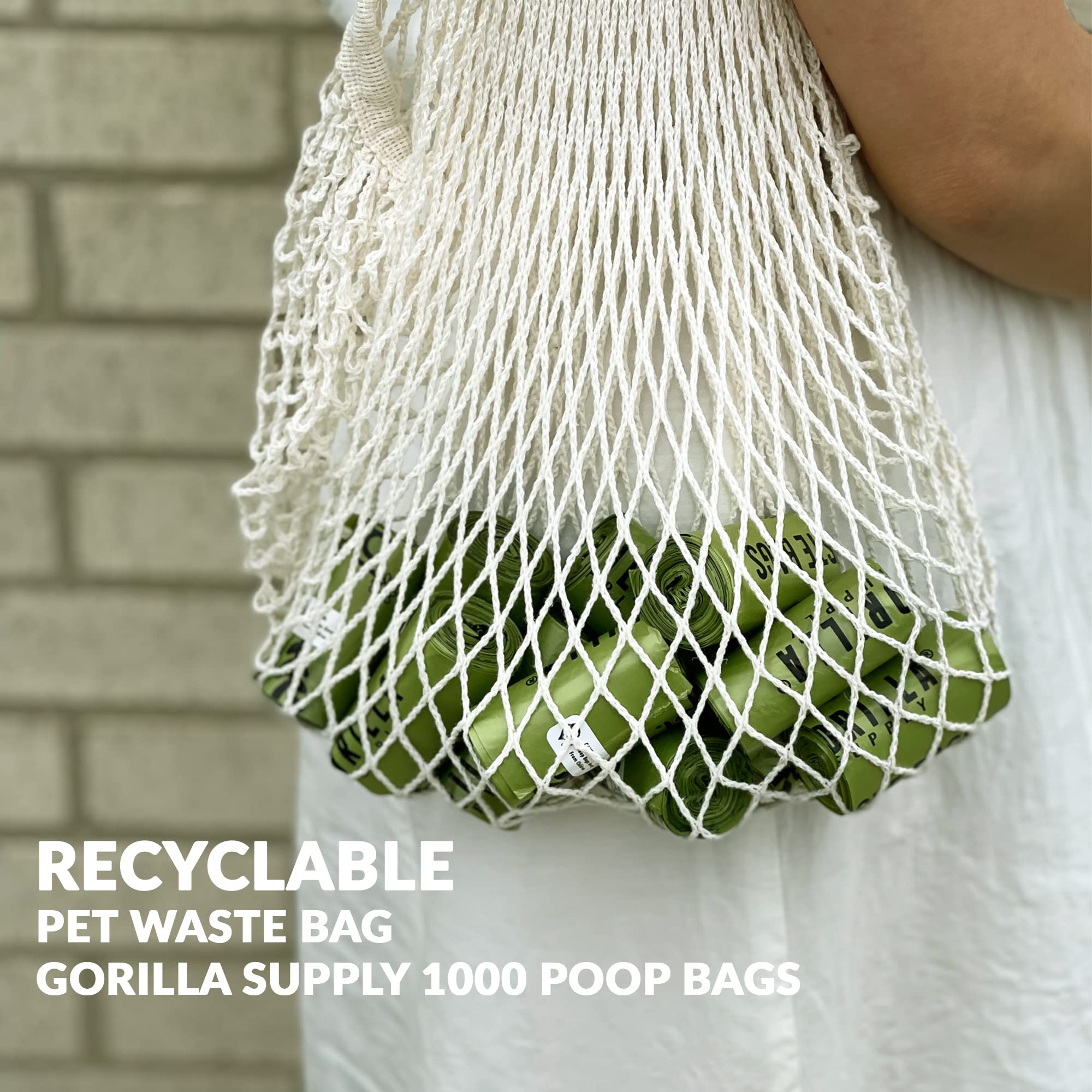GORILLA SUPPLY 1000-count value pack provides steady daily-walk supply