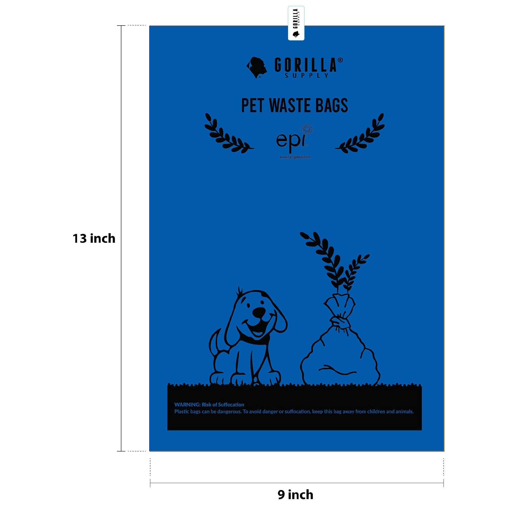 Gorilla Supply packaging and materials designed for responsible disposal and recycling.