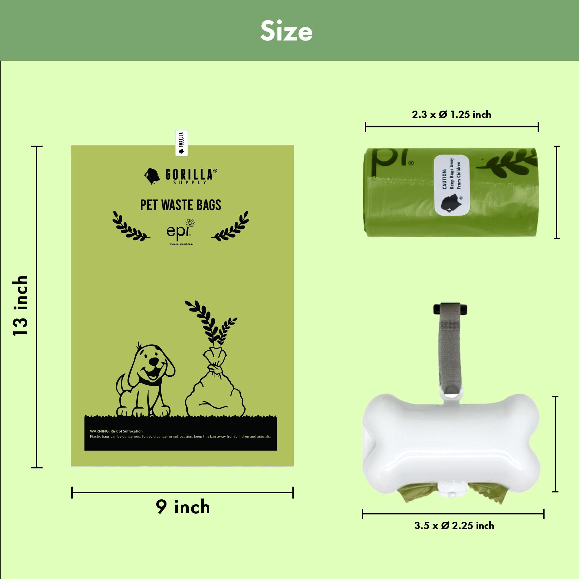 GORILLA SUPPLY recyclable packaging supports eco-friendly disposal after use