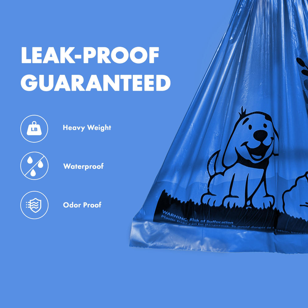 Gorilla Supply waterproof, odor-sealing bags prevent leaks on walks and in bags.