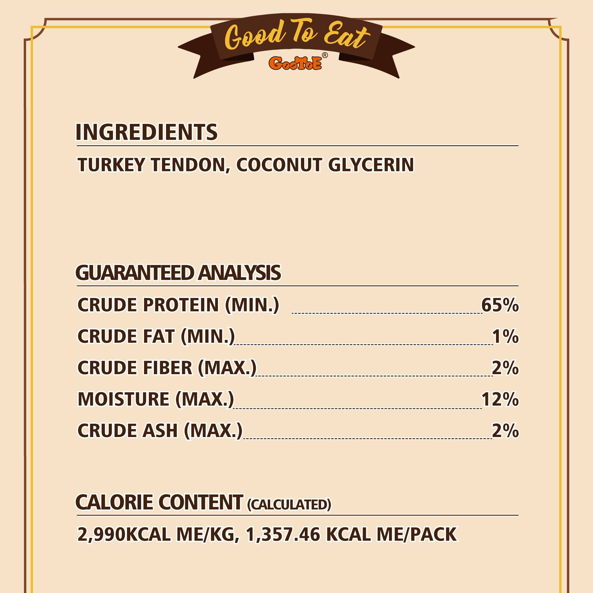Gootoe dental-health chew supports healthier gums and teeth.