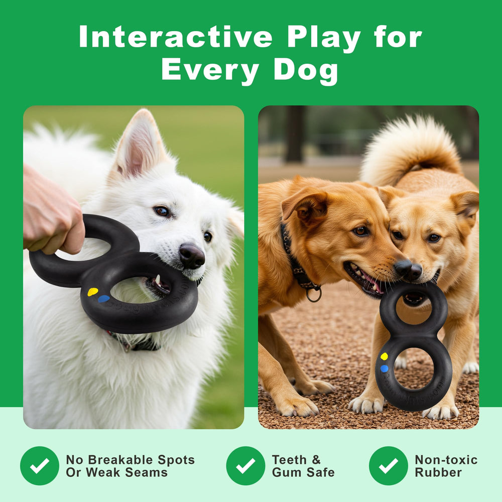 Goughnuts German Shepherd durable tug toy built for big-dog strength