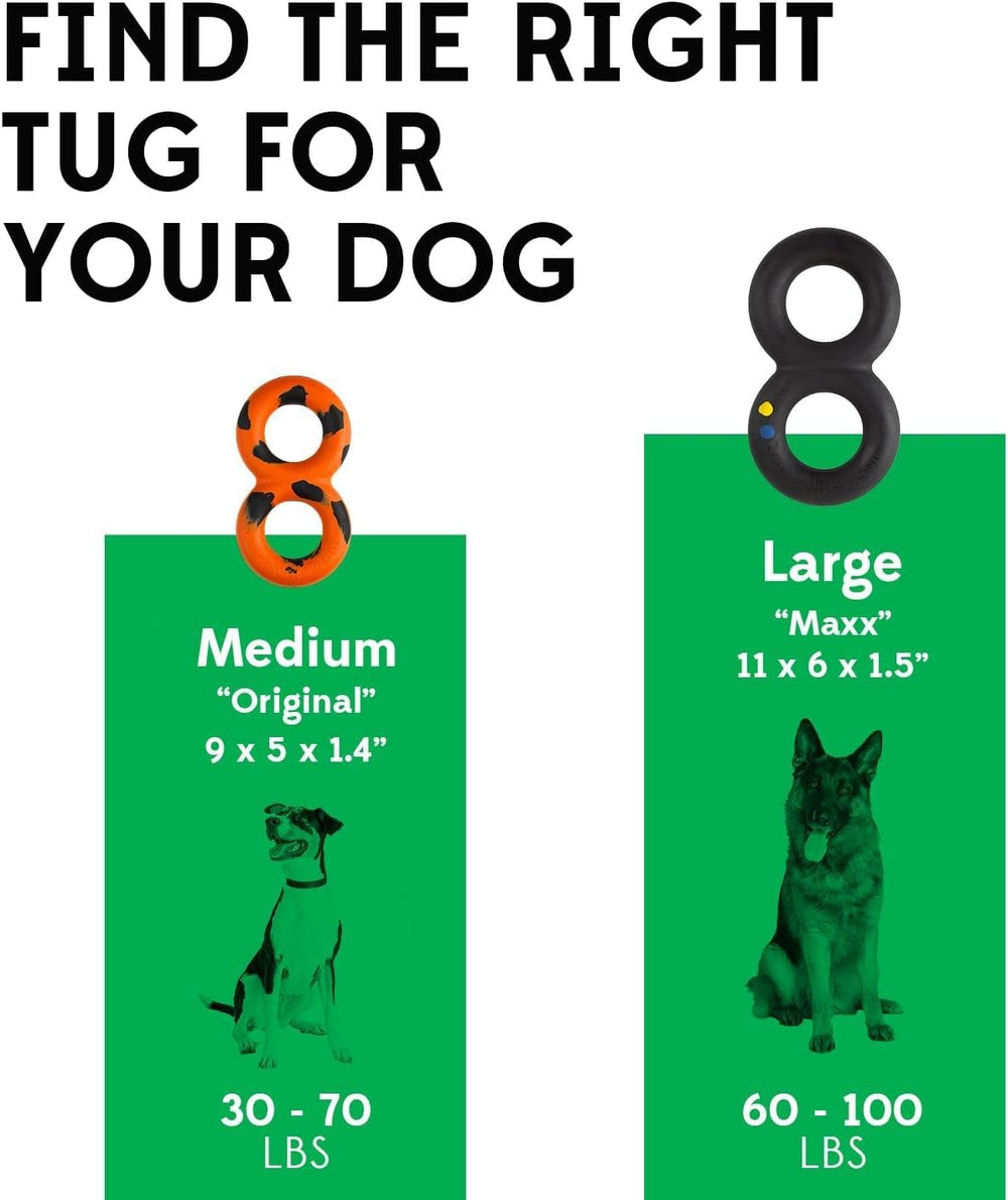 Goughnuts heavy-duty tug toy pink ideal for aggressive chewers