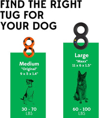 Goughnuts heavy-duty tug toy pink ideal for aggressive chewers