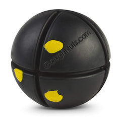 Goughnuts Pro 50 Ball front view, durable fetch toy for 30-70 lb dogs.