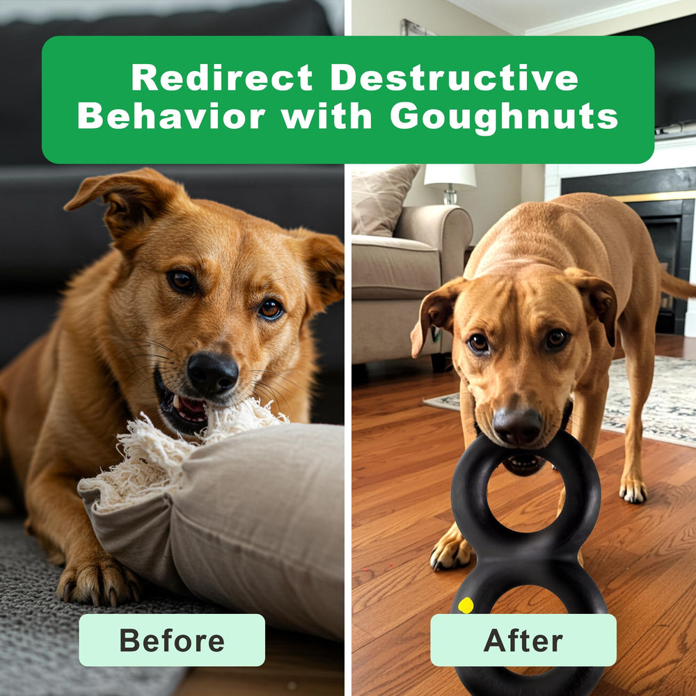 Goughnuts rubber chemist engineered toy showcasing reinforced material science