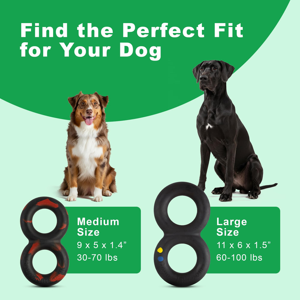 Goughnuts safety design tug toy highlighting bite resistance and safer chewing