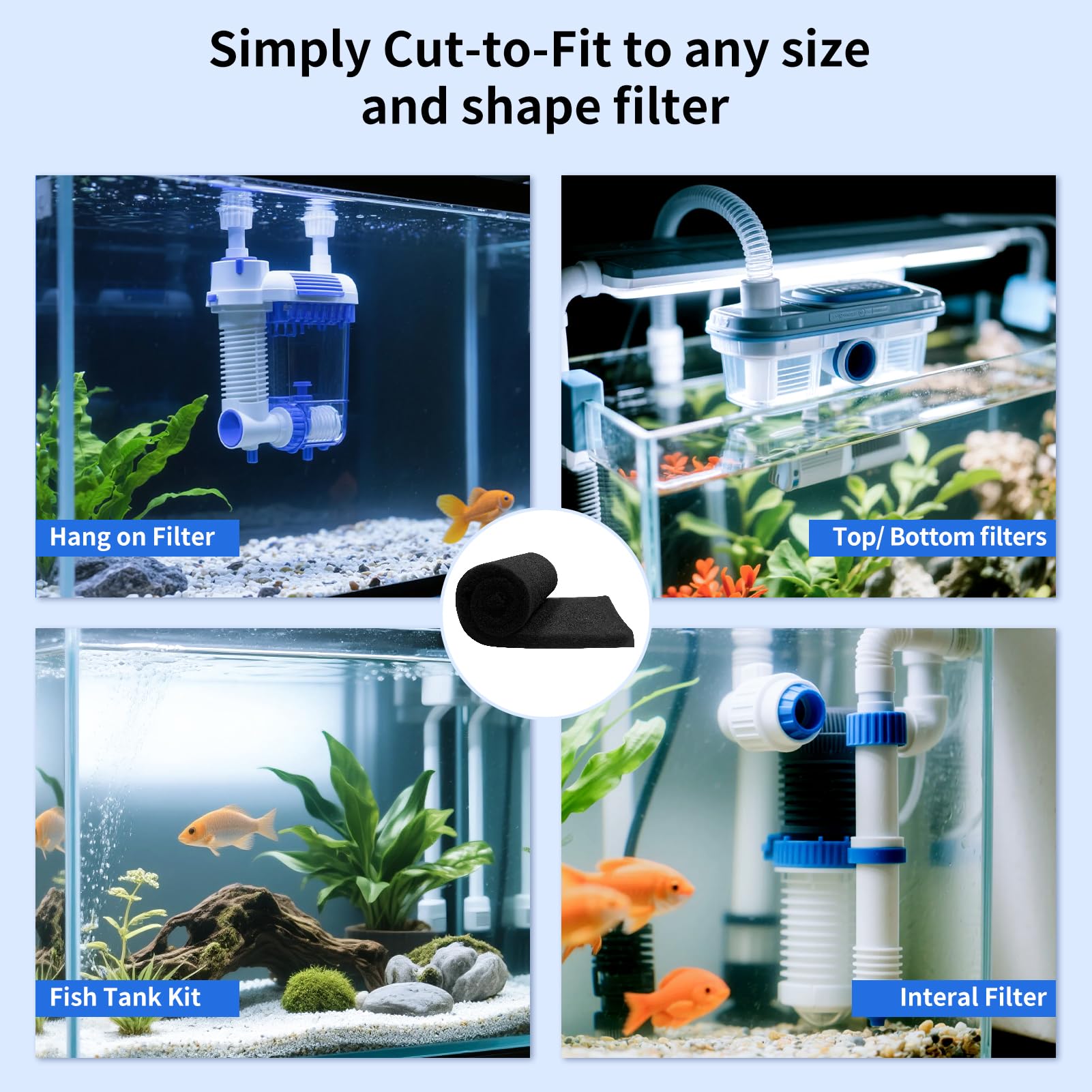 GourragePro tough carbon pad stands up to outdoor pond use.