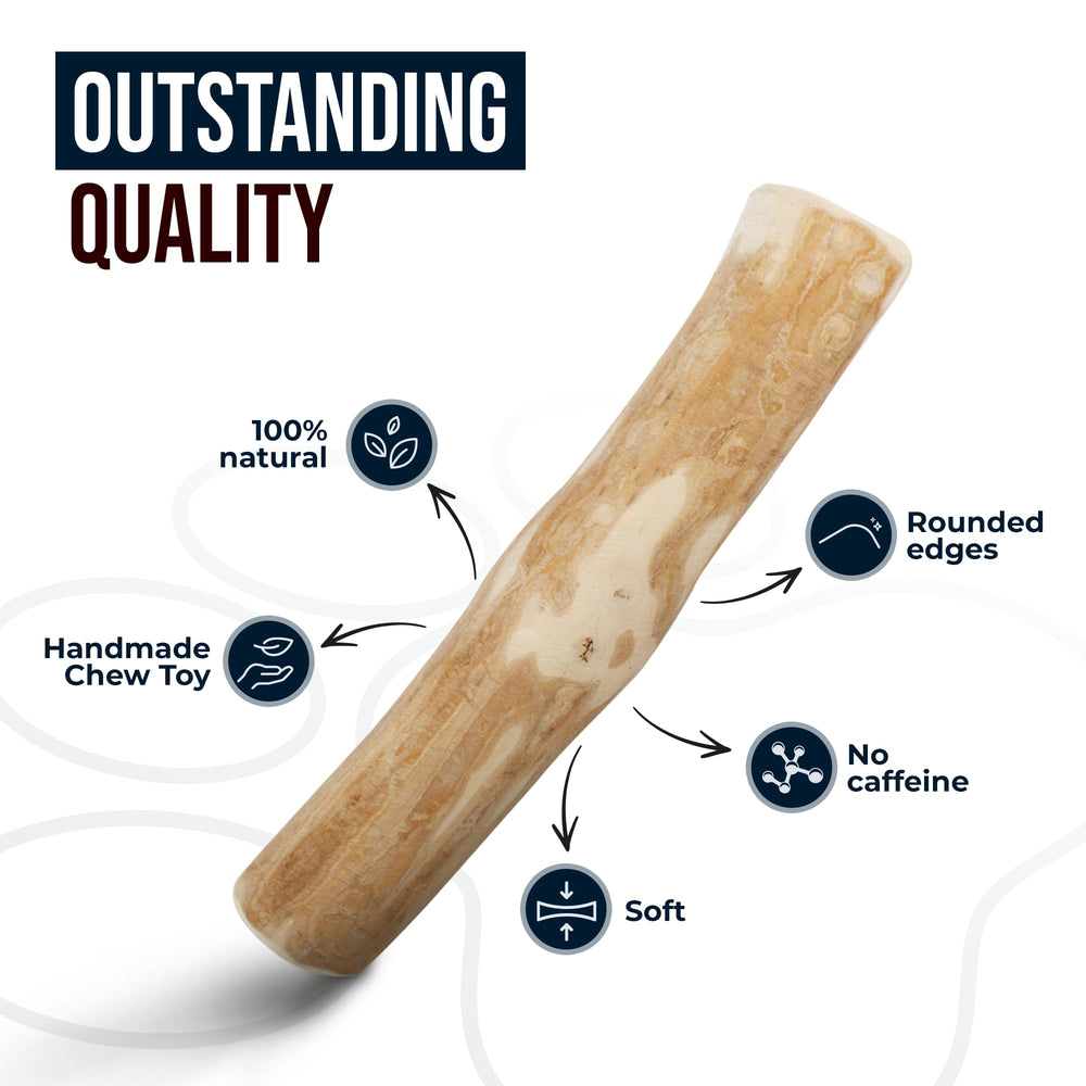 GOWGOW eco-friendly coffee wood toy emphasizes sustainable sourcing for mindful owners.