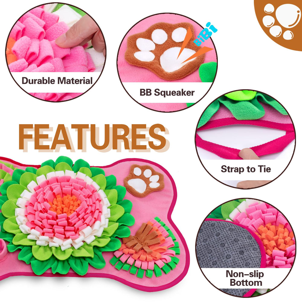 GoxRunx snuffle mat with dense pockets for treats.