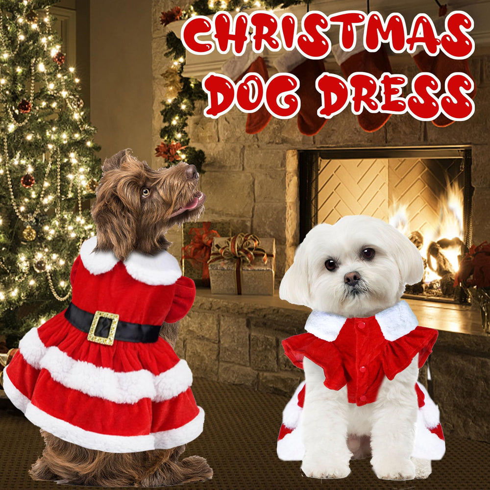 GOYOSWA Santa outfit ideal for holiday photo shoots and parties.