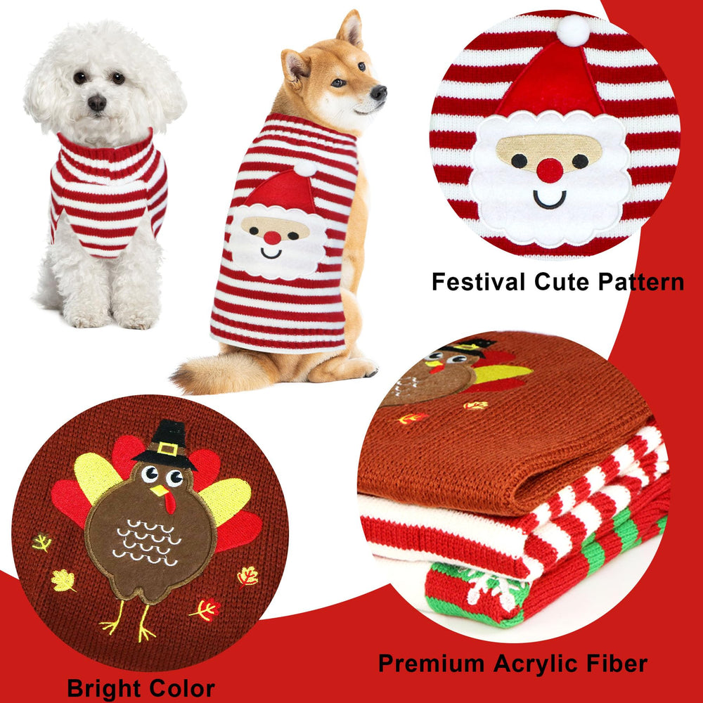 GOYOSWA dog sweater knit texture highlights quality and warmth for chilly days