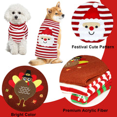 GOYOSWA dog sweater knit texture highlights quality and warmth for chilly days