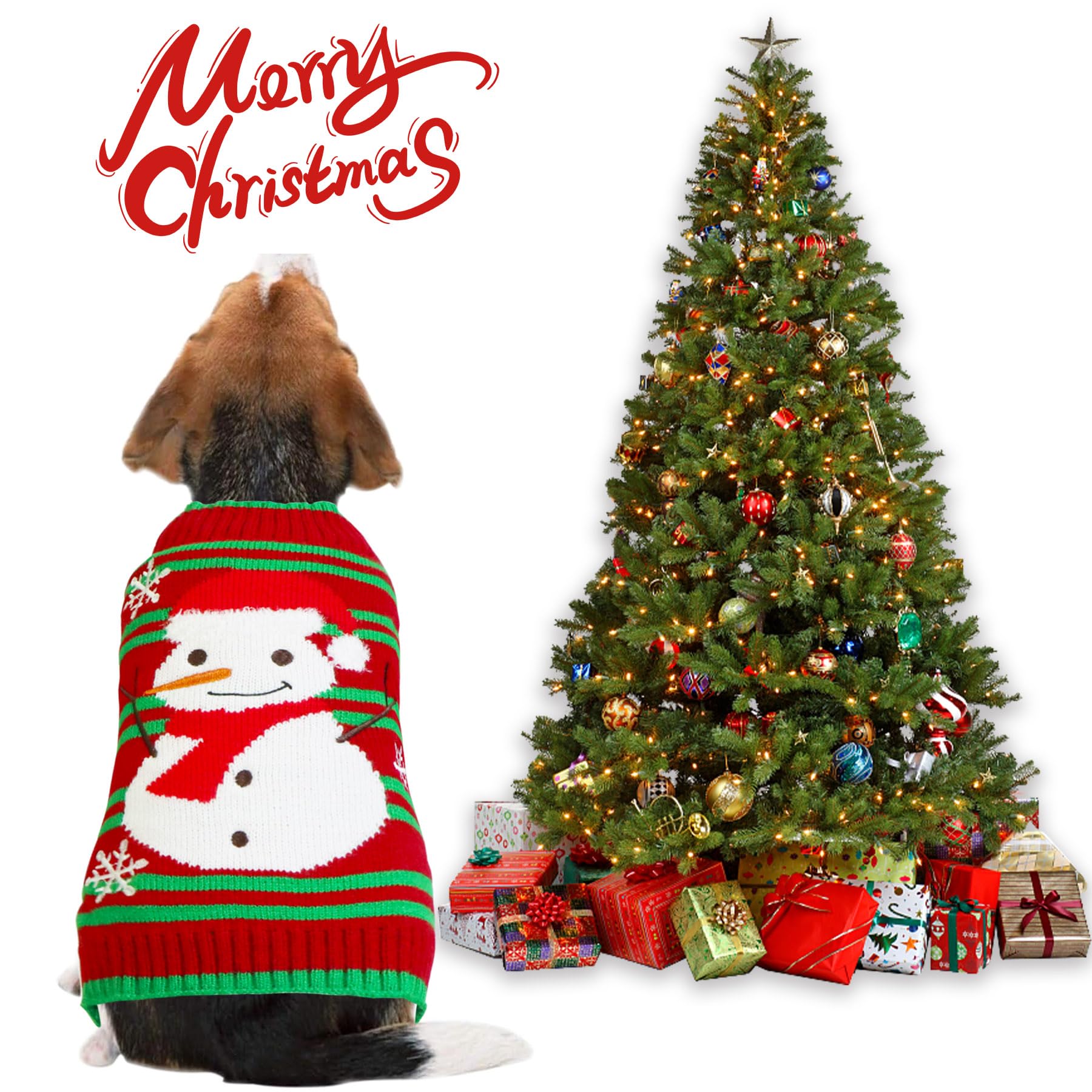 GOYOSWA size chart dog sweaters helps you pick the perfect fit