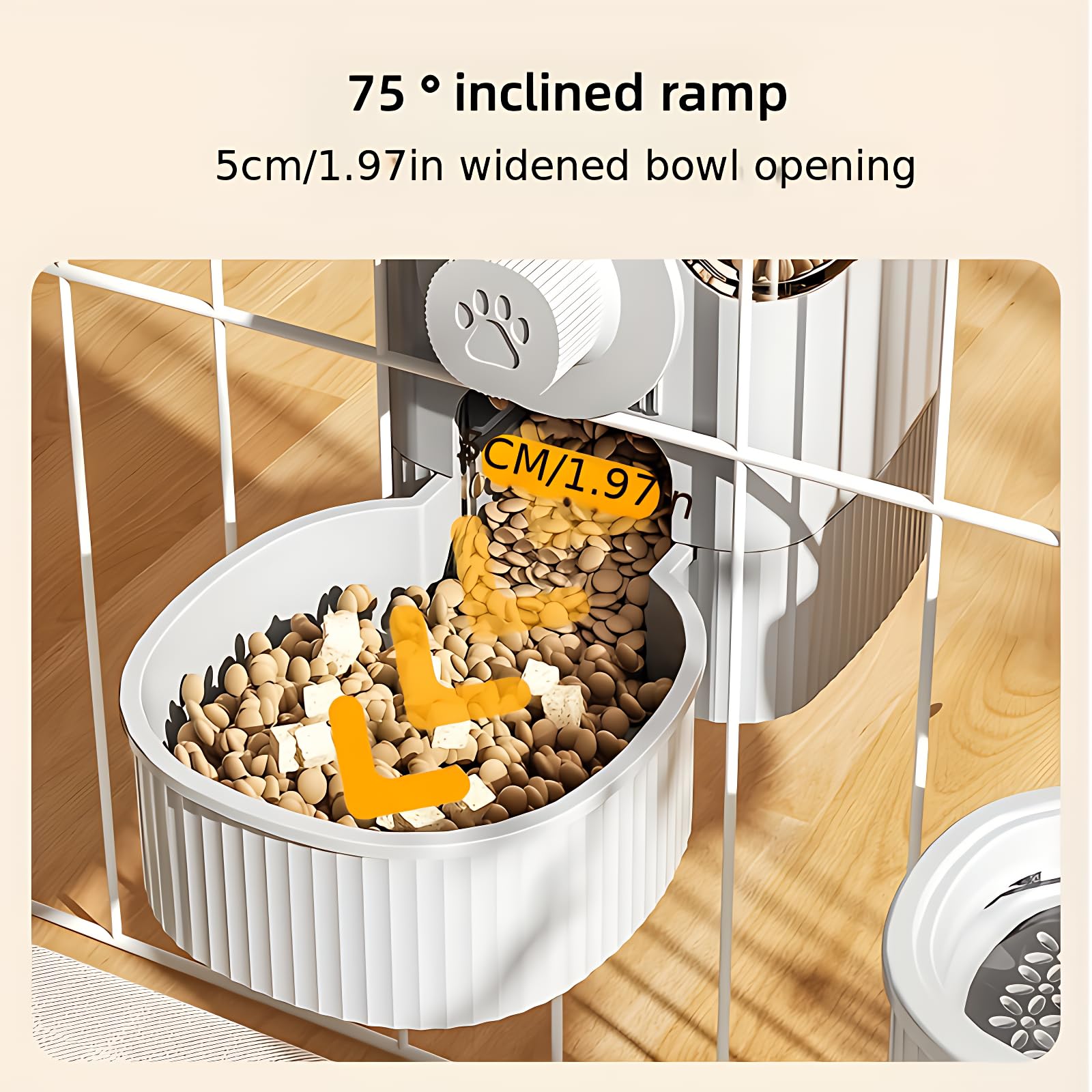 GPY removable tank and tray simplify cleaning with hot-water-safe materials