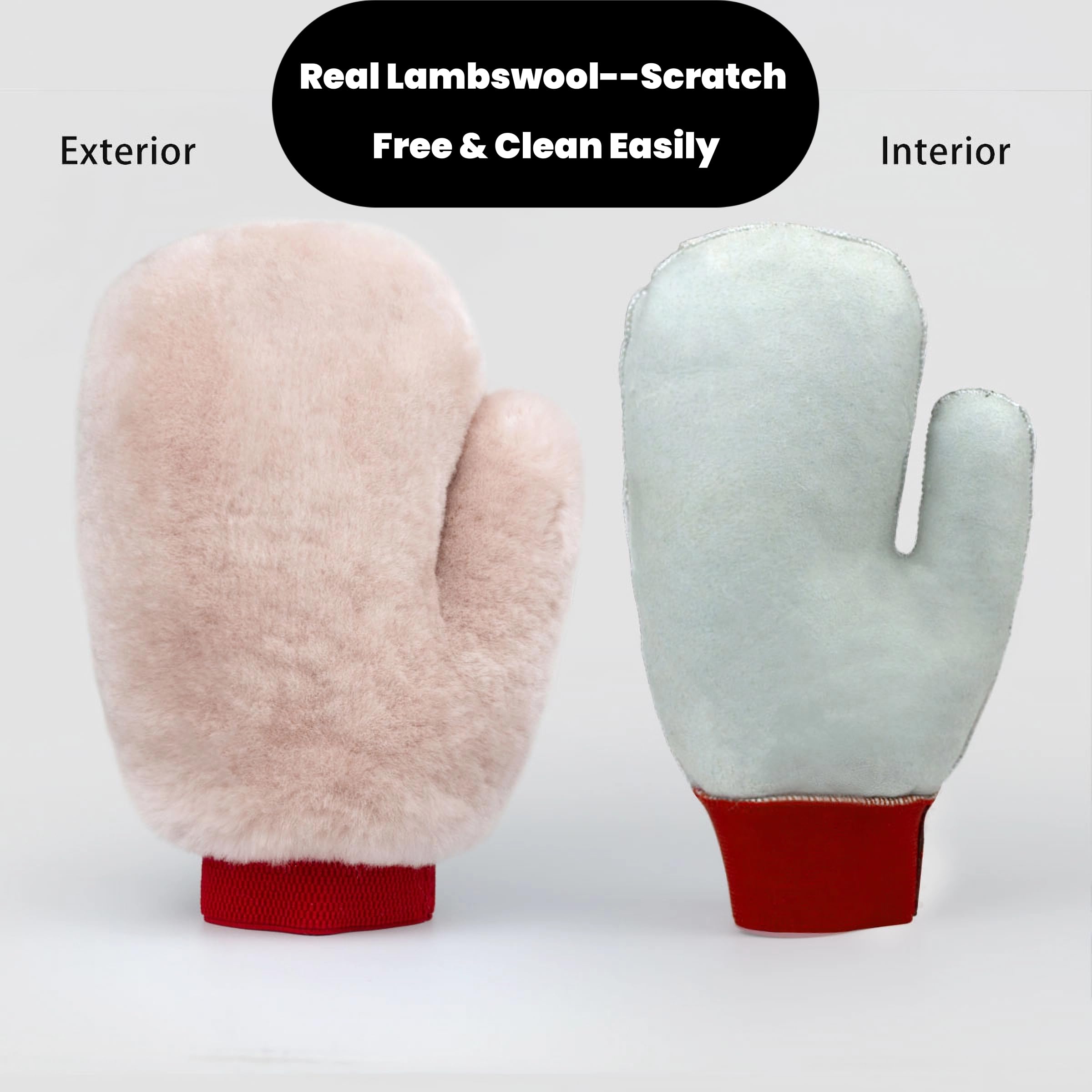 Gracefur mitt size 11x7-8 inches enabling quick, comprehensive cleaning.