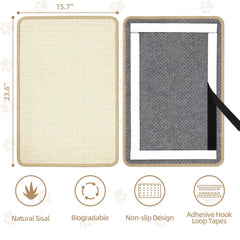 Graciadeco sisal fiber durability highlights longer-lasting scratching for indoor cats in everyday use.