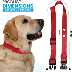 Gracie To The Rescue ecollar replacement purple strap closeup material for durable everyday wear
