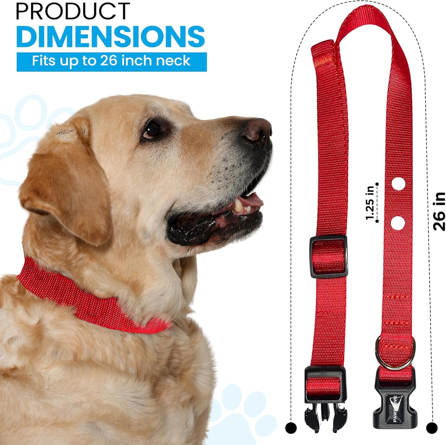 Gracie To The Rescue eCollar replacement strap trimmed edge for a tailored fit