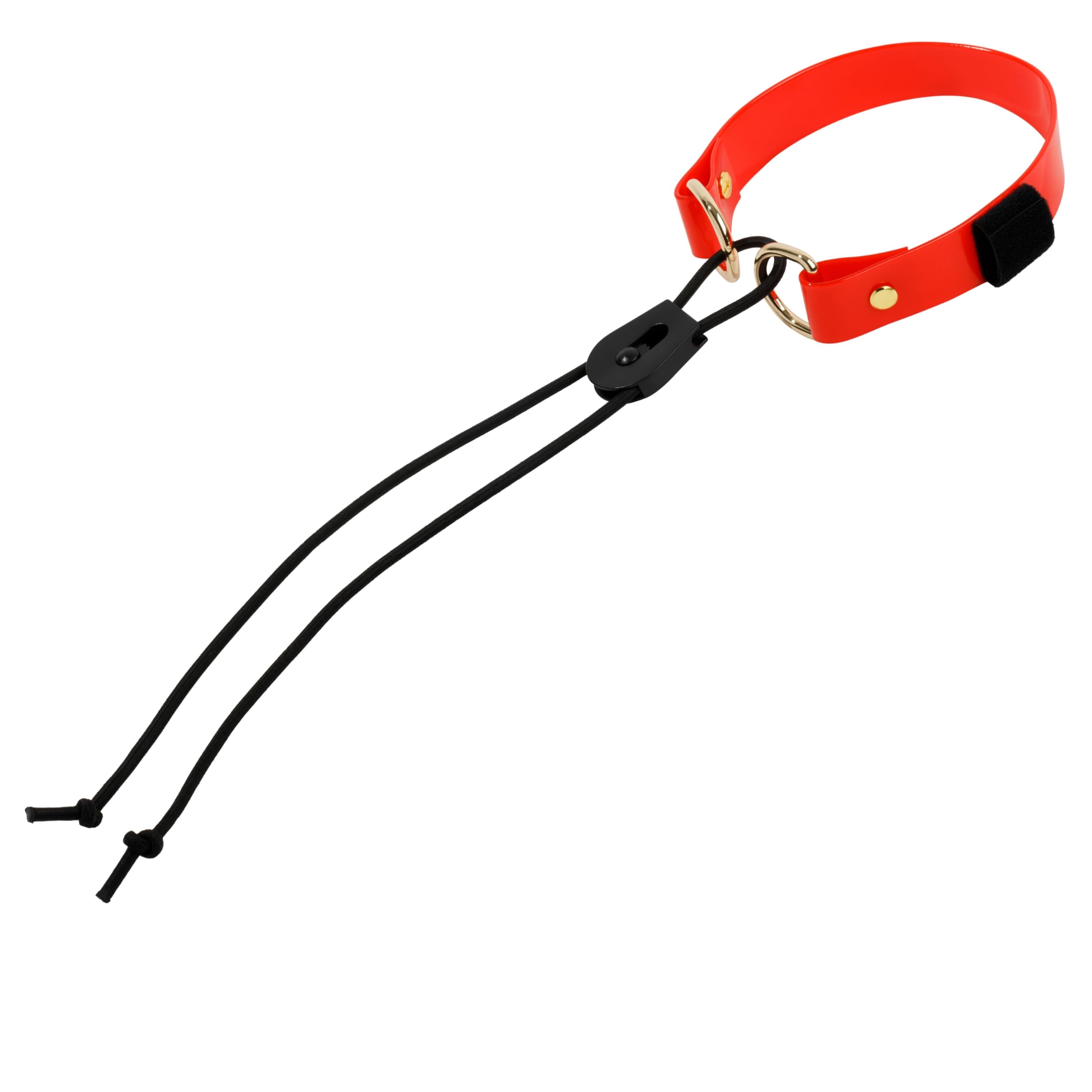 Gracie To The Rescue sportdog bungee strap red 1in front view enhances comfort during walks