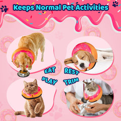Grand Line adjustable strap on donut collar ensures secure fit