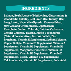 Grandma Mae's RawTernative green mussels image shows natural glucosamine sources