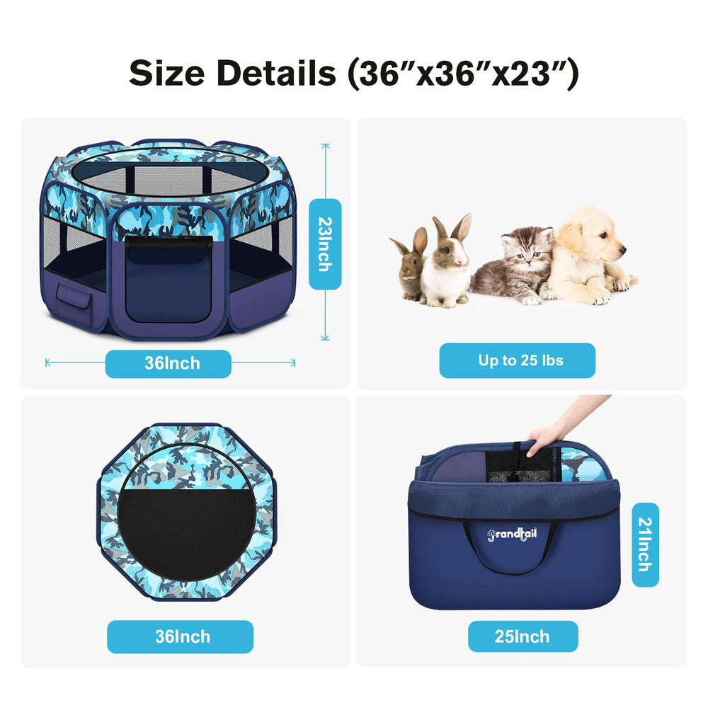 Grandtail carry bag and collapsible bowl included