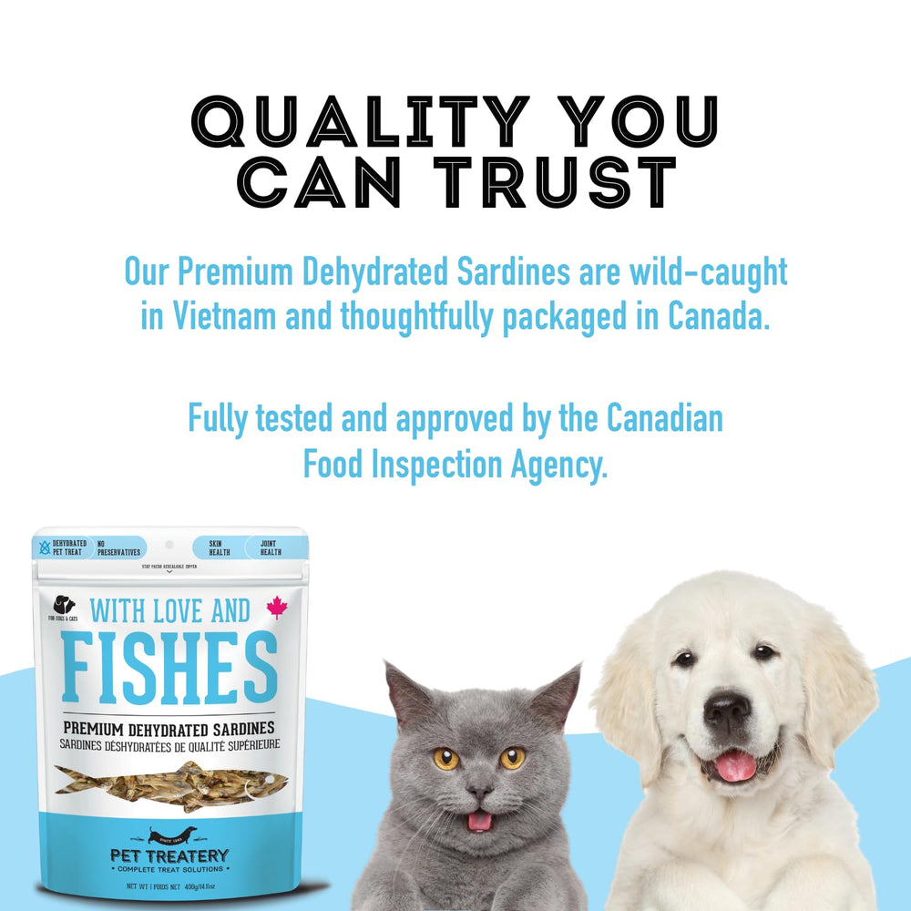 Granville Island Pet Treatery omega-3 bonus – supports coat shine and joint comfort when fed as part